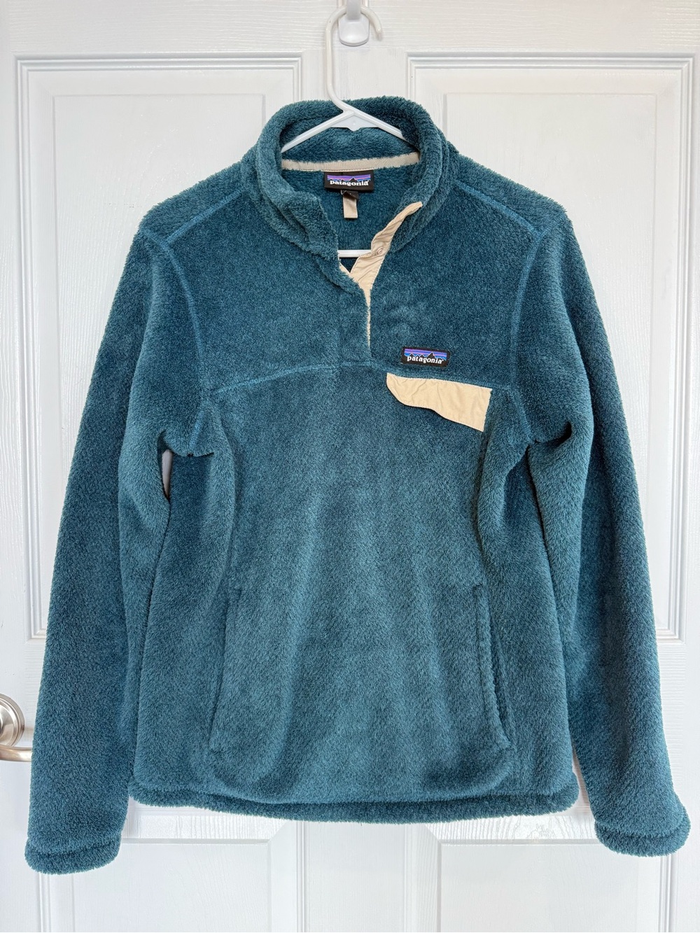 Patagonia Re-Tool Snap T pullover fleece with kangaroo pocket